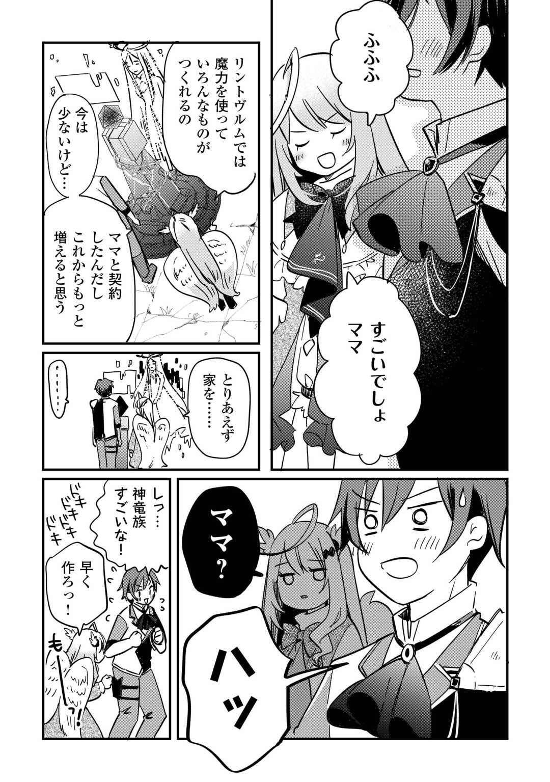 Tokage (Hontou wa Shinryuu) wo Shoukan Shita Seijuu Tsukai, Ryuu no Senaka de Kaitaku Life - Chapter 3 - Page 11