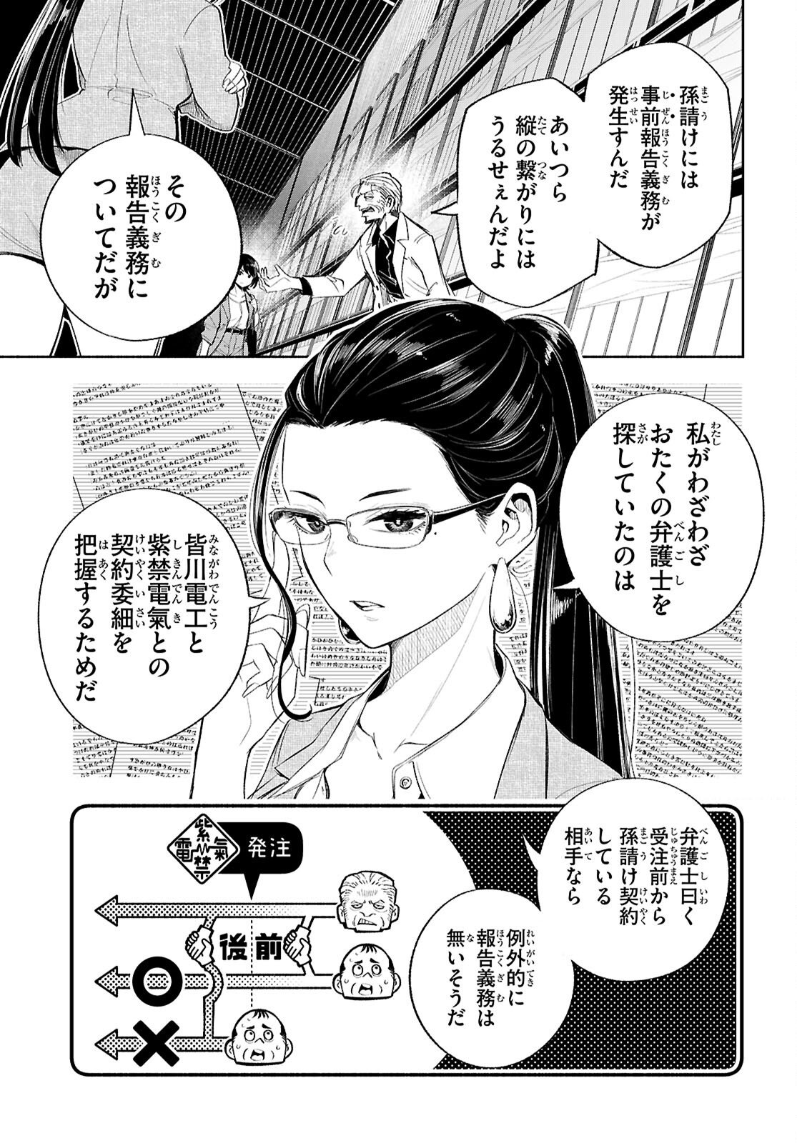 Tokkyo Yaburi no Joou: Benrishi Ootori Mirai - Chapter 1 - Page 49