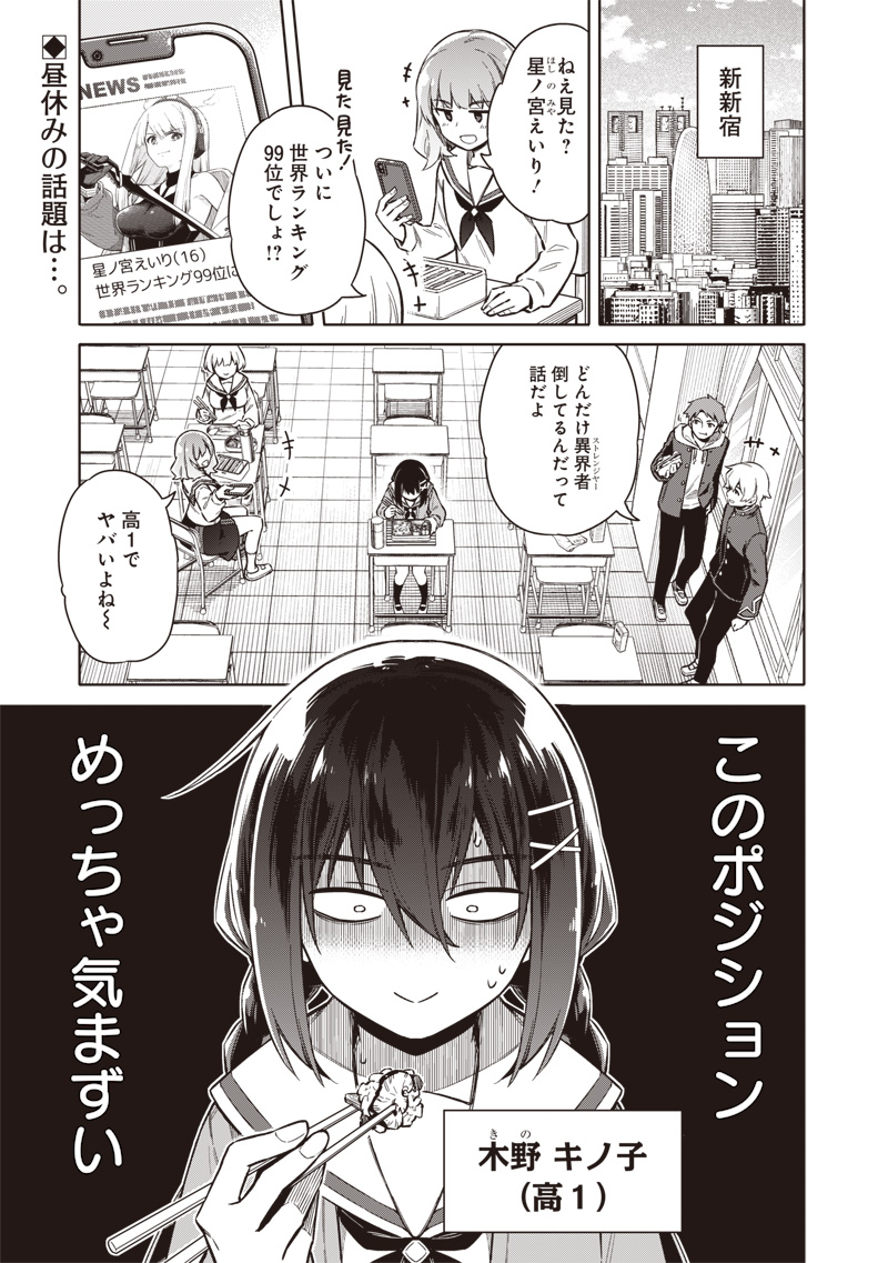 東京KINOKO～世界ランキング1位のコミュ力最弱JK～ Chap 1 - Next Chap 2