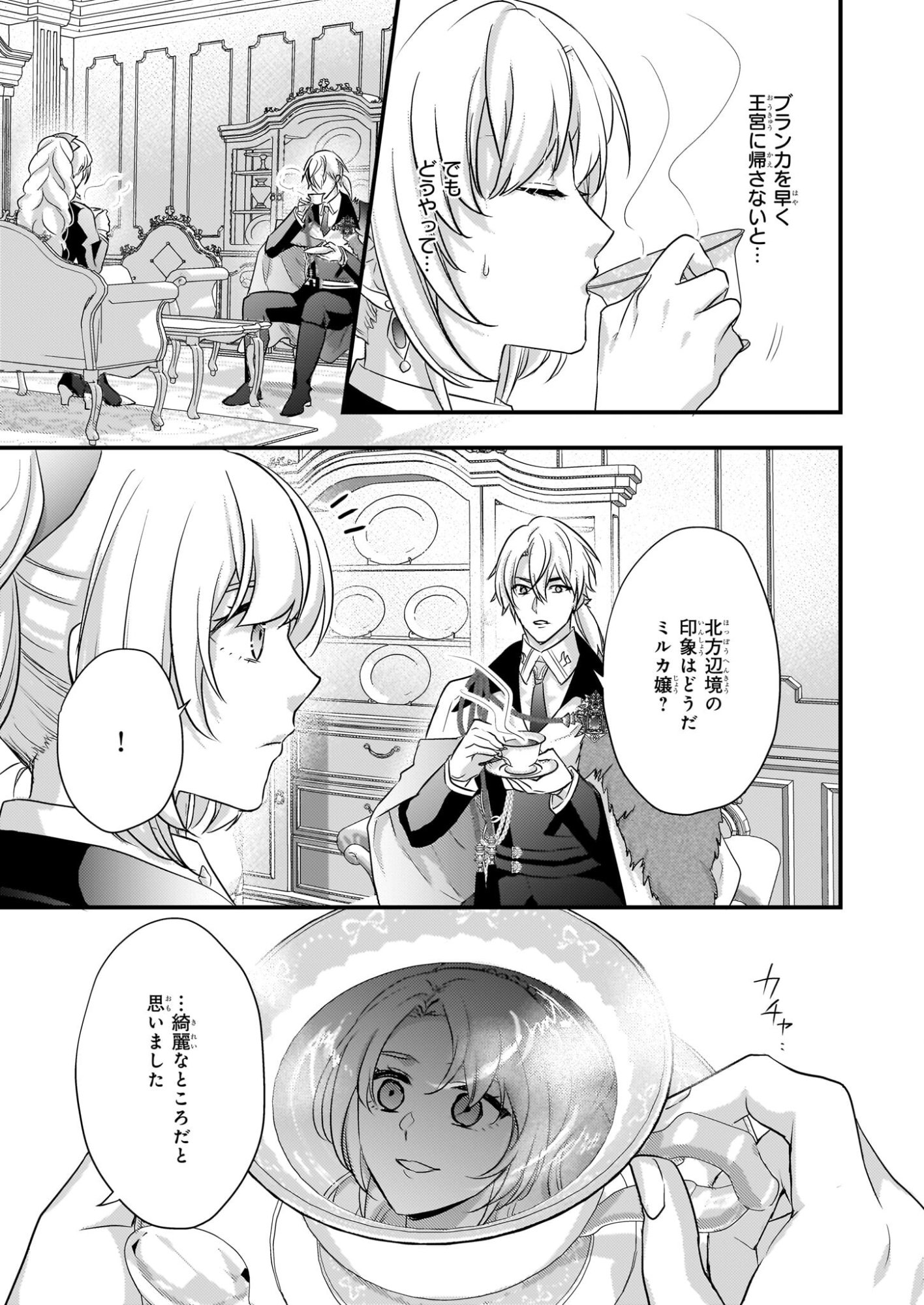 Tsuihousareta Dragonzuki Reijou wa, Hokuhen Henkyohaku no Ai ni Kidzukanai - Chapter 3 - Page 17