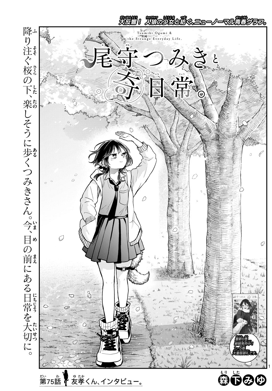 Ogami Tsumiki to Kinichijou. Chap 75 - Next Chap 76