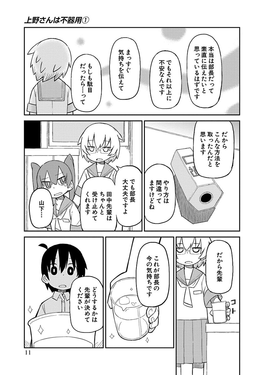 Ueno-san wa Bukiyou - Chapter 1 - Page 9