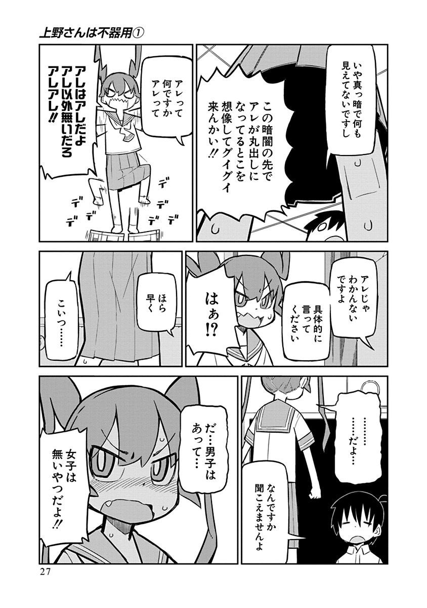 Ueno-san wa Bukiyou - Chapter 2 - Page 11