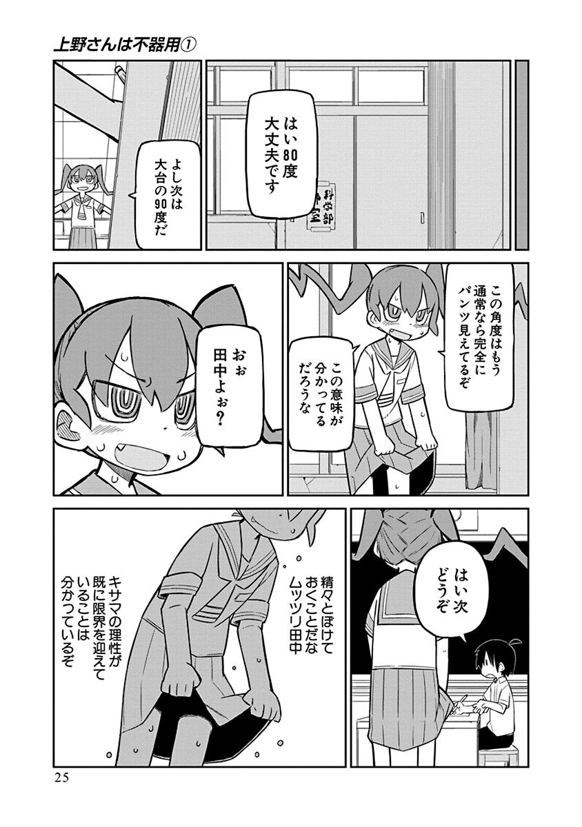 Ueno-san wa Bukiyou - Chapter 2 - Page 9