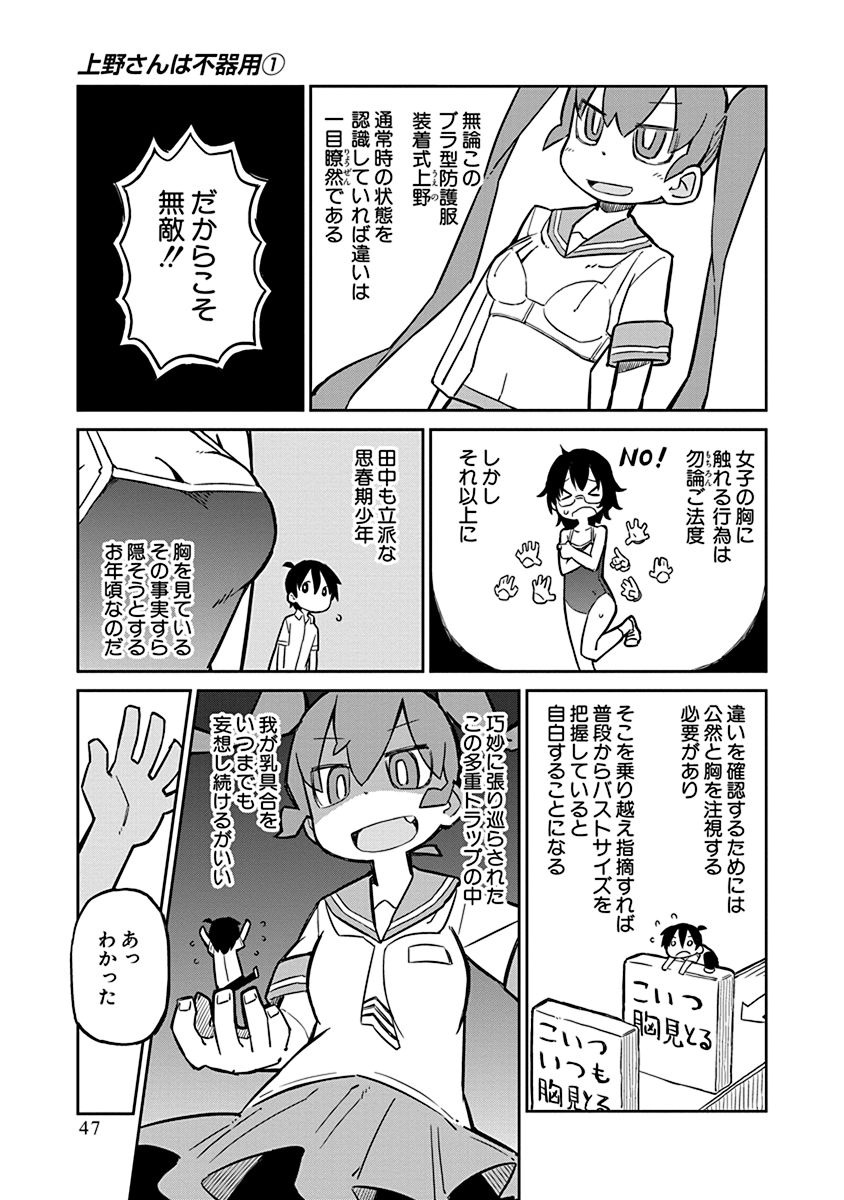 Ueno-san wa Bukiyou - Chapter 4 - Page 3