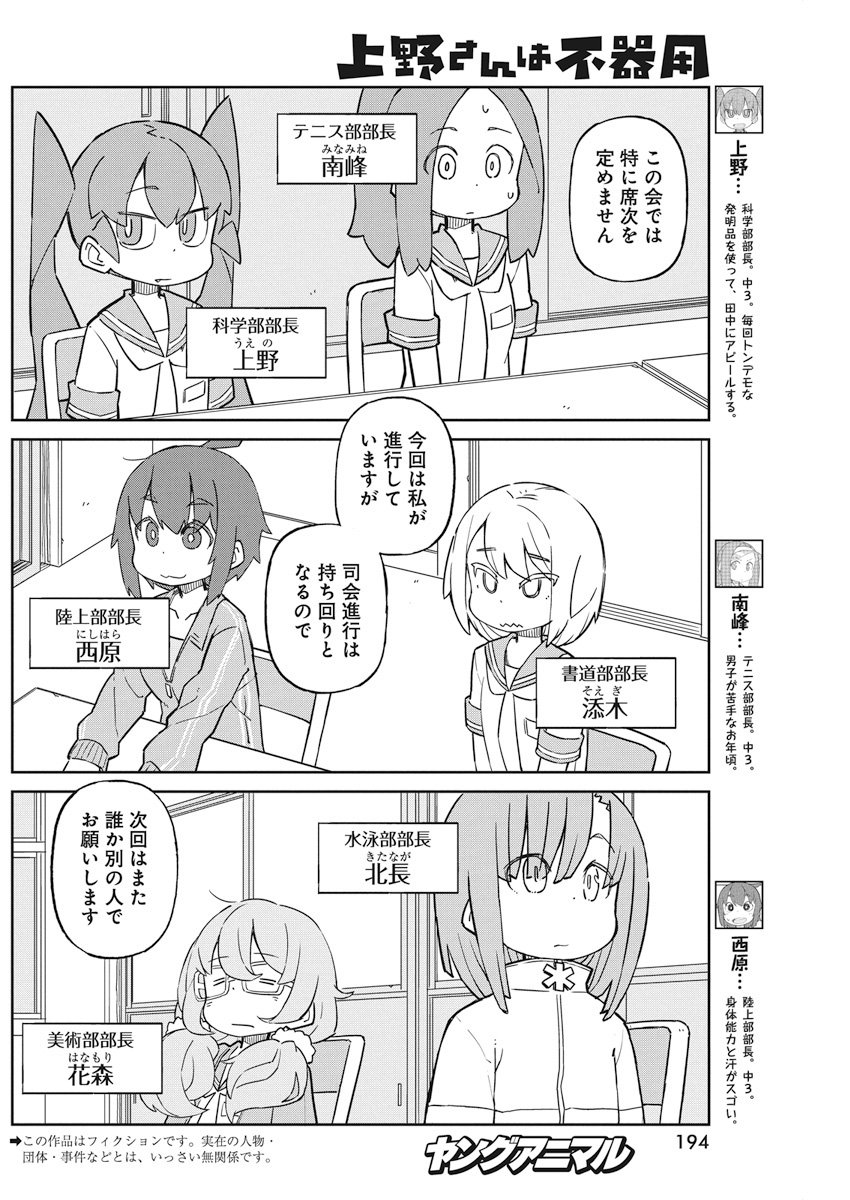 Ueno-san wa Bukiyou - Chapter 51 - Page 2