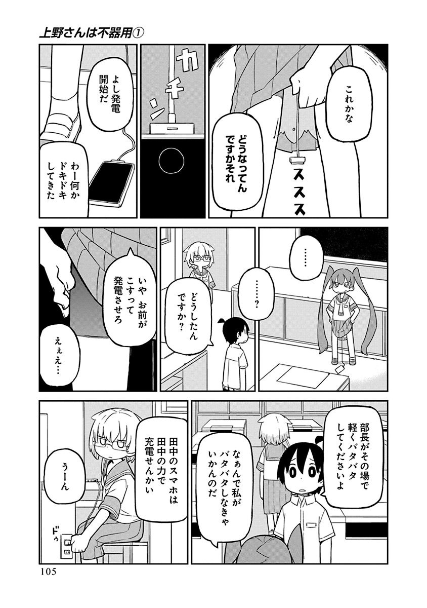 Ueno-san wa Bukiyou - Chapter 8 - Page 5