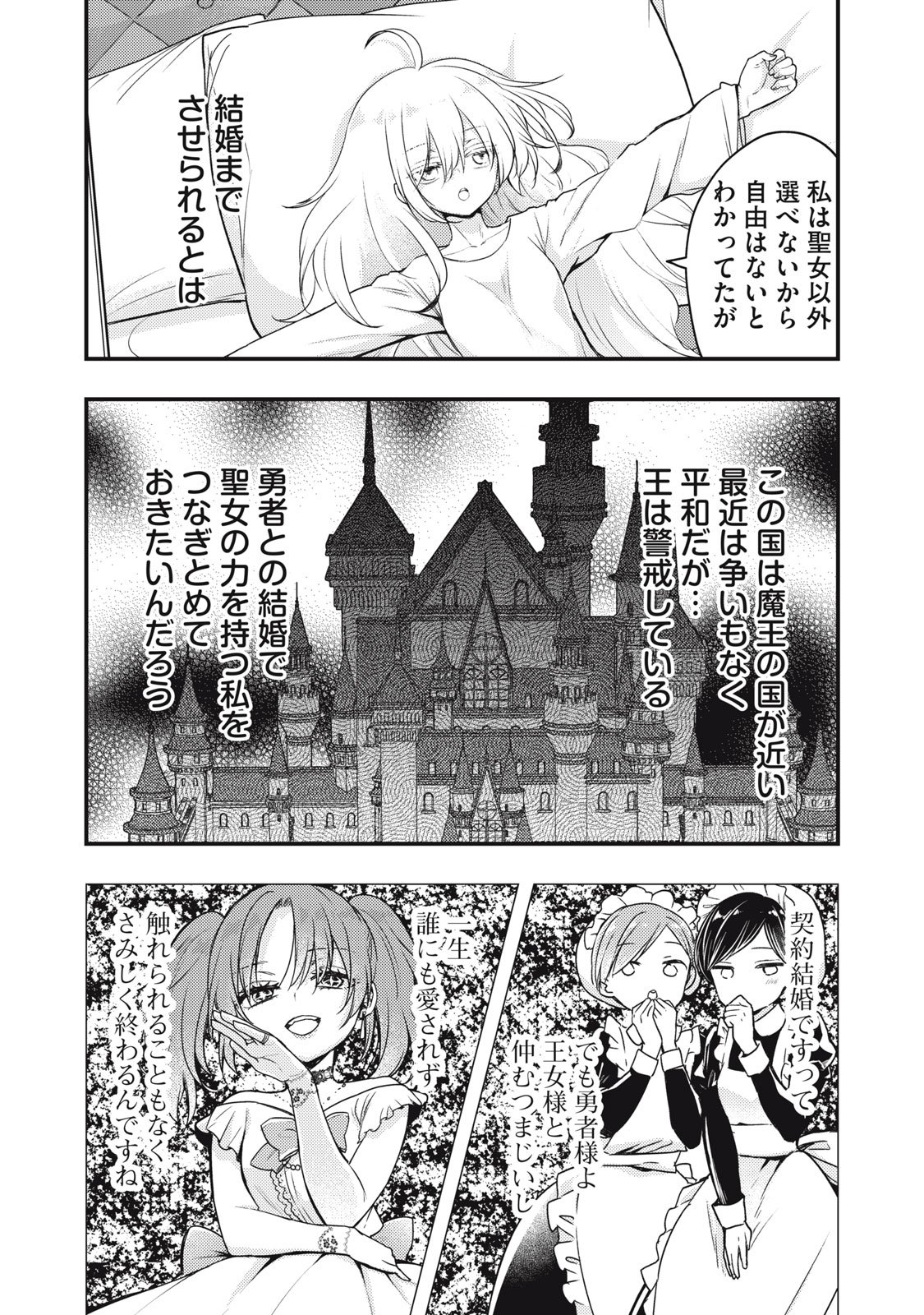 Yonige Seijo no Nidome no Kekkon - Chapter 1 - Page 10