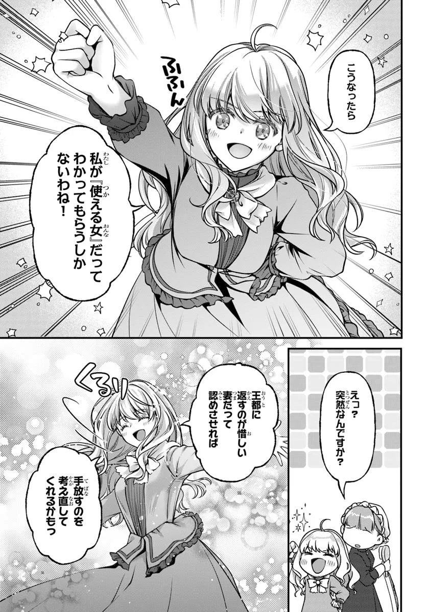 Zettai ni Kekkon Shitakunai Reijou, Henkyou no Kedamono to Yobareru Shogun Kakka no Oshikake Tsuma ni Naru - Chapter 3 - Page 29