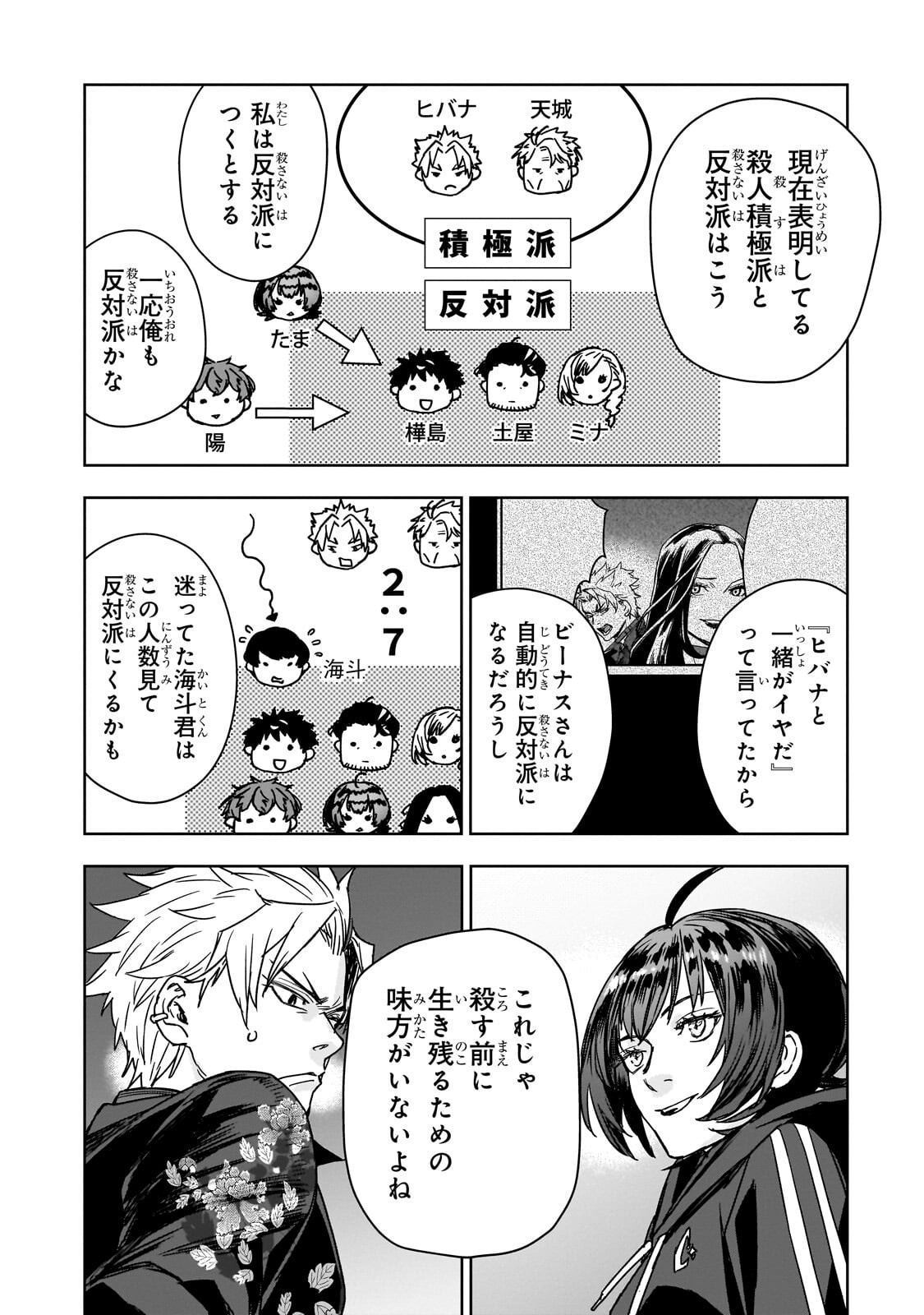 Zunou to Inou ni Kinniku de Shouri suru Death Game - Chapter 2.2 - Page 5