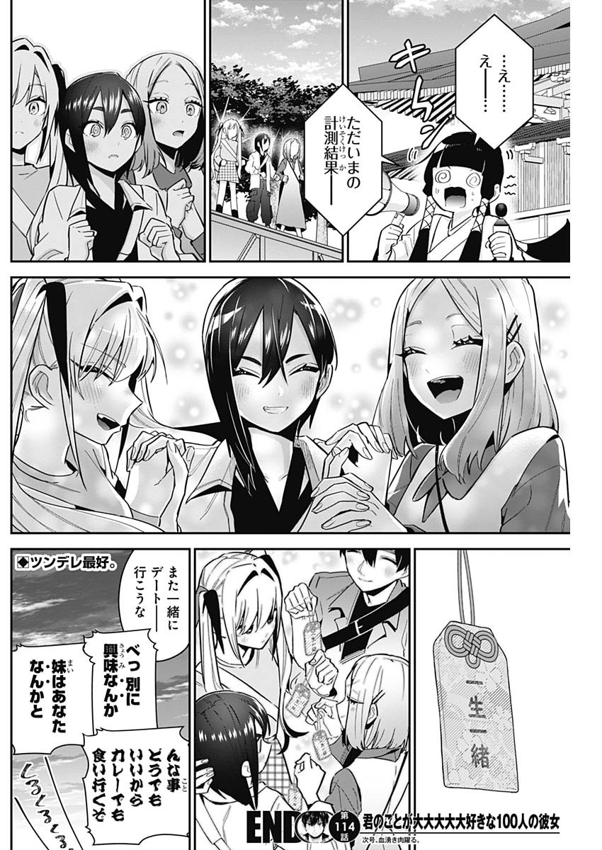 君のことが大大大大大好きな100人の彼女 Chap 114 - Next Chap 115
