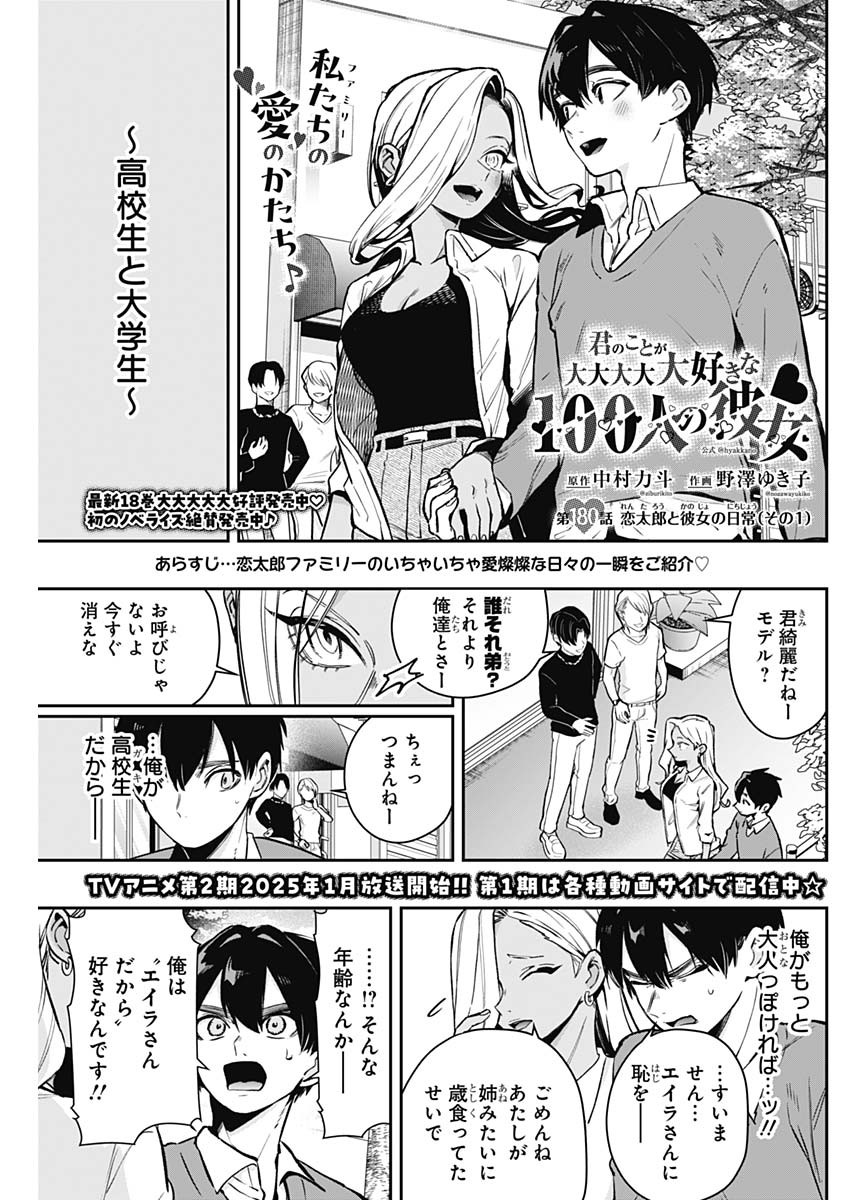 君のことが大大大大大好きな100人の彼女 Chap 180 - Next Chap 181