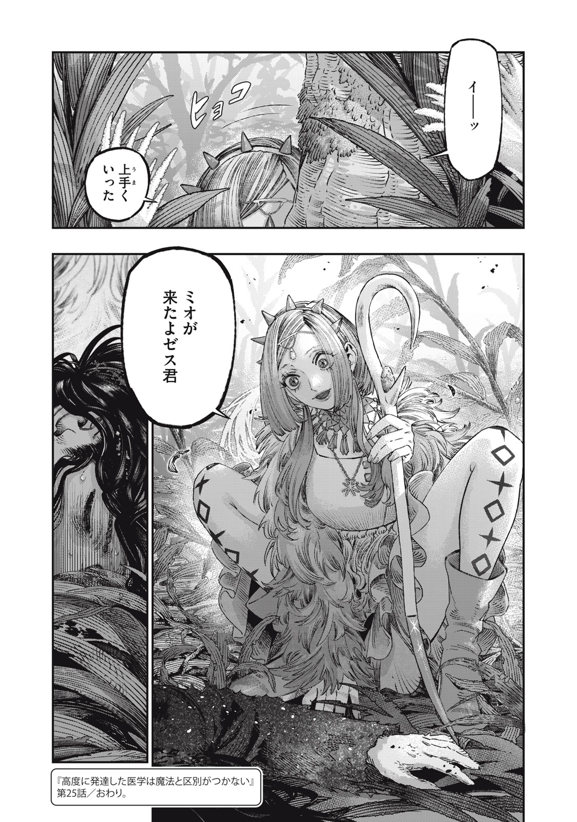 に発達した医学は魔法と区別がつかない Chap 25.2 - Next Chap 26.2