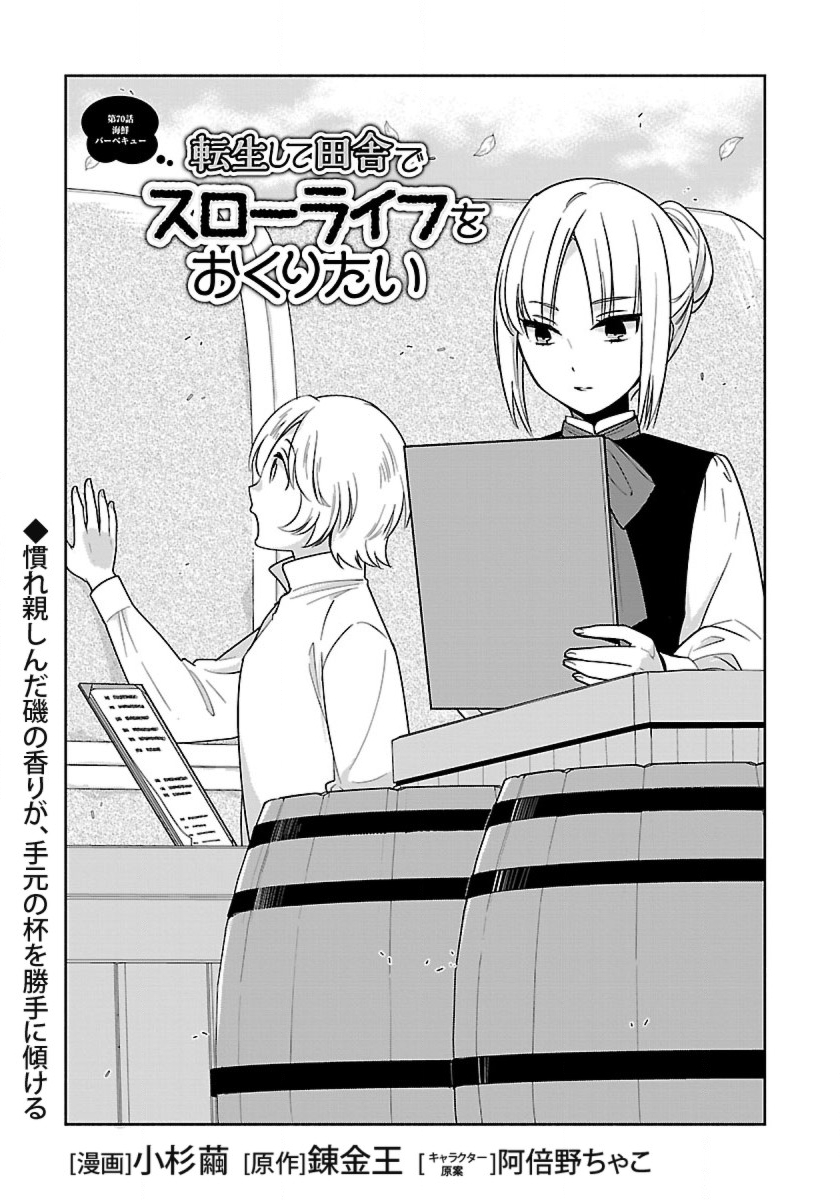 Tensei Shite Inaka de Slowlife wo Okuritai Chap 70 - Next Chap 71