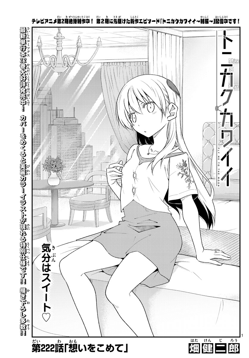 Tonikaku Kawaii Chap 222 - Next Chap 223