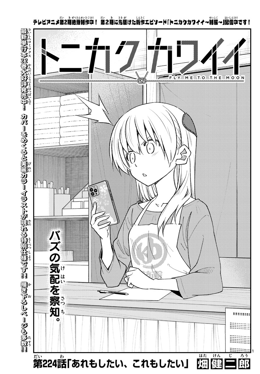 Tonikaku Kawaii Chap 224 - Next Chap 225